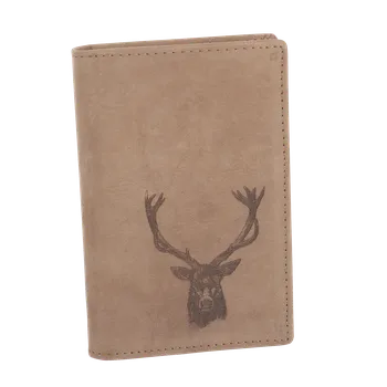 Peněženka Kožená dokladovka TETRAO jelen malá