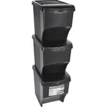 EXCELLENT HOUSEWARE Odpadkový koš na tříděný odpad sada 3 ks KO-Y54230540