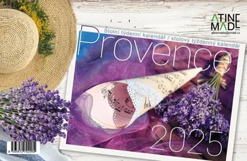 Kalendář Atinemade Stolní týdenní kalendář Provence 2025