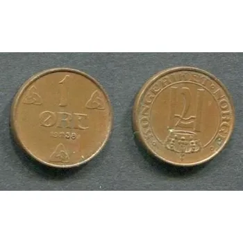 NORSKO. 1 öre 1938. KM-367
