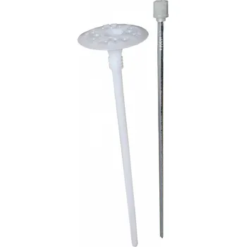 Hmoždinka Talířová hmoždinka WKRET-MET LFMG 10 s kovovým trnem 10 x 260 mm 100 ks | cena za ks