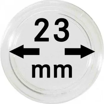 Obal pro sběratelský předmět Schulz Kapsle na mince s vnitřním průměrem 23 mm