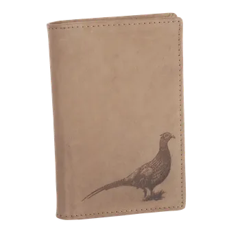 Kožená dokladovka TETRAO bažant malá