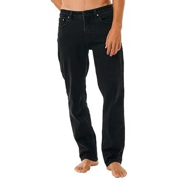 Pánské džíny Rip curl pánské kalhoty Classic Surf Denim Washed Black | Černá | Velikost 38