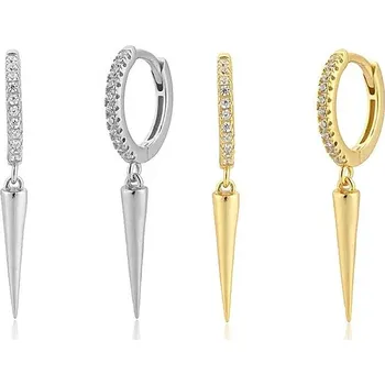 Náušnice Olivie Stříbrné náušnice OSTEN 9081 Barva: Stříbrná Ag 925; ≤1,4 g.