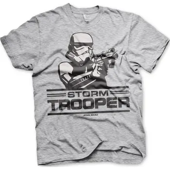 Pánské tričko Funko | Pánské tričko Star Wars STORMTROOPER šedé - M / Šedá
