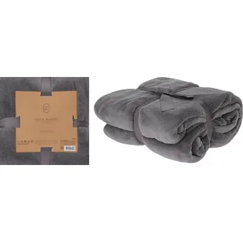 deka HOMESTYLING Deka fleece 180 x 230 cm ESSENTIALS šedá KO-HZ1011870
