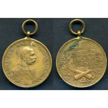 PŘÍCHOVICE - ŠUMBURK. 40. výročí a svěcení praporu veteránského spolku. 1904.