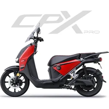 Elektrický skútr Vmoto Super Soco CPX PRO – výkon 7 kW, max. rychlost 105 km/h Barva: Červená