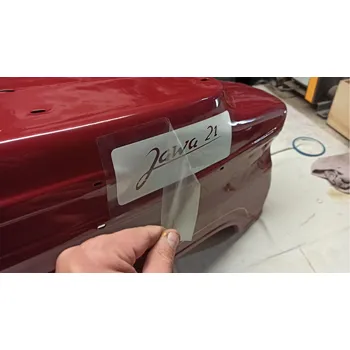 RENOPRO Šablona nápisu Jawa 21 - sada 3 ks