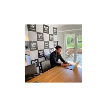 Fotoateliérová technika Konferenční Roll-Up pozadí