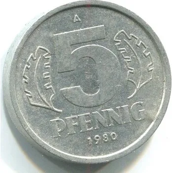NDR. 5 Pfennig 1980.