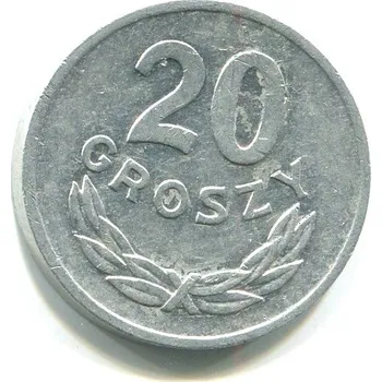 POLSKO. 20 groszy 1979.