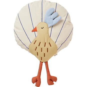 Polštář Ferm Living, Dekorativní polštář Peacock 41 x 56 cm - Formadore