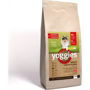 Krmivo pro psa YOGGIES Dog MINI Ibérico vepřové maso s jablky 10kg