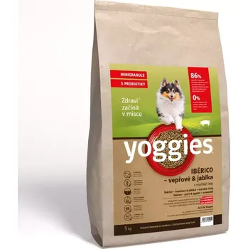 Krmivo pro psa YOGGIES Dog MINI Ibérico vepřové maso s jablky 5kg