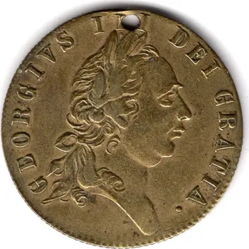 VELKÁ BRITÁNIE. Jiří III. Herní žeton. MACNIVEN & CAMERON'S WAVERLEY PEN.