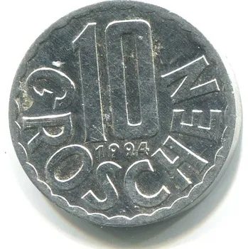 RAKOUSKO. 10 Groschen 1994.