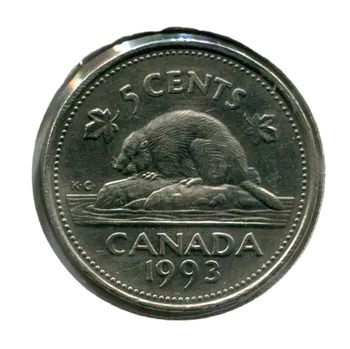 KANADA. 5 cents 1993. KM-182