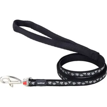 Vodítko pro psa Vodítko Red Dingo 12 mm x 1,8 m - Diamond Black