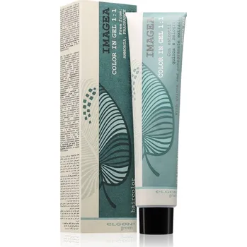 Barva na vlasy Elgon Green Imagea Color in Gel 1:1 barva na vlasy odstín 5 60 ml