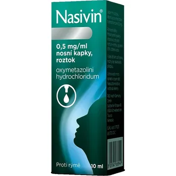 Lék na kašel, rýmu a nachlazení Nasivin 0,05 %