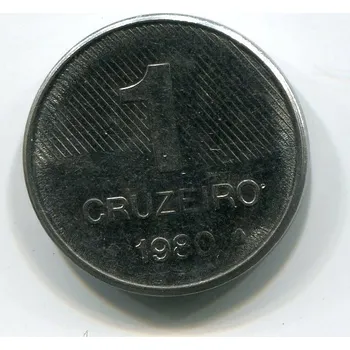 BRAZÍLIE. 1 cruzeiro 1980. KM-590