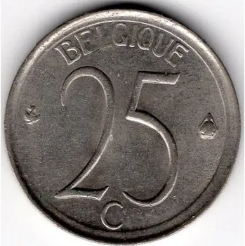 BELGIE. 25 centimes 1964. BELGIQUE.