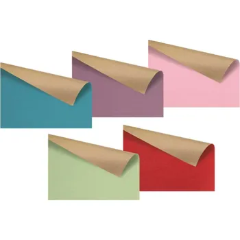 Balící papír ARGUS vánoce 2025 Balíci papír jednobarevný/hnědý 2mx0,7m role MIX