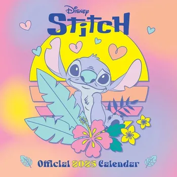 Kalendář Danilo Nástěnný kalendář Disney Lilo and Stitch 2025 