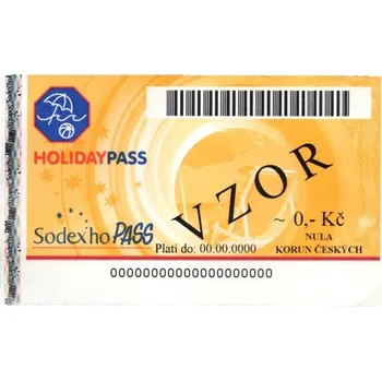 Sběratelství Stravenka. HolidayPass. Sodexho Pass. Anulát.