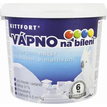 Vápno Kittfort Vápno na bílení