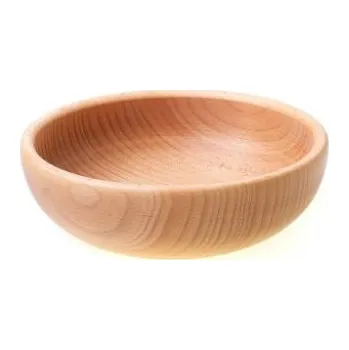 Dřevěná miska větší - 18 cm