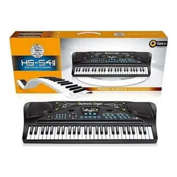 Hudební nástroj pro děti Organy 54 klawisze na baterie z mikrofonem