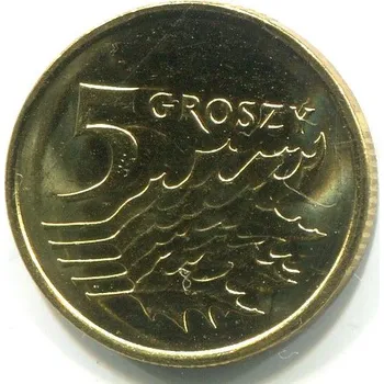 POLSKO. 5 groszy 2020.