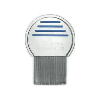 hřeben Kovový hřeben na vši - Kouzelný všiváček - modrý