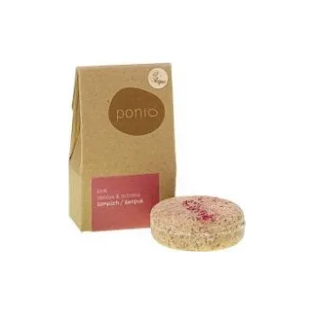 Šampon Tuhý šampon s kondicionérem Ponio - pink - 60 g