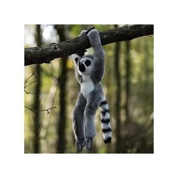 plyšák Pluszowy lemur na rzepy