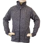 Funkční mikina Fantom s počesem a otvorem pro palec - hnědočerná Velikost: 104