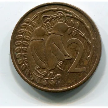 NOVÝ ZÉLAND. 2 cents 1981.