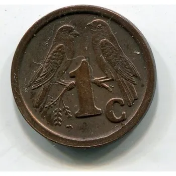 JIHOAFRICKÁ REPUBLIKA. 1 cent 1991.
