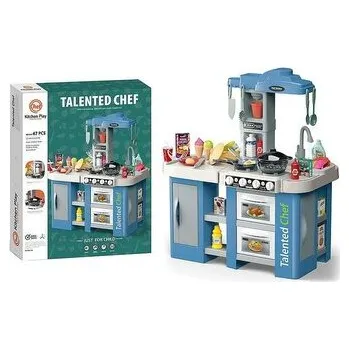 Dětská kuchyňka Kuchnia z wyposażeniem, światło, dźwięk, para