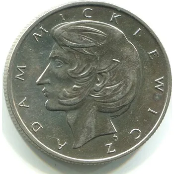 POLSKO. 10 złotych 1976. Adam Mickiewicz.