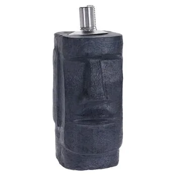 Venkovní osvětlení Olejová lampa MOAI 31 cm černá KO-259000110