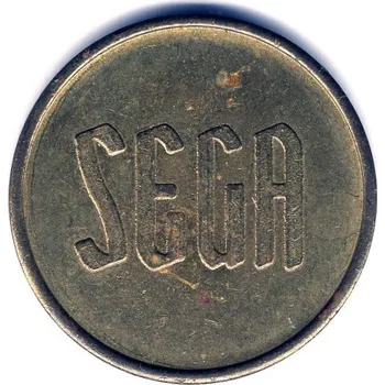 VELKÁ BRITÁNIE. Žeton do automatu. SEGA.