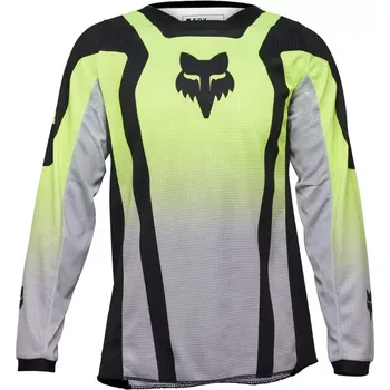 Moto dres Fox Youth 180 Lean Jersey fluo yellow YM