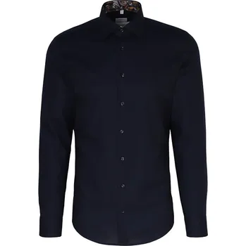 Pánská košile Košile Seidensticker 845460 tmavě modrá Velikost: 40