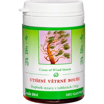 Přírodní produkt TCM Herbs Utišení větrné bouře 100 tbl.