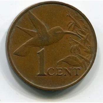 TRINIDAD A TOBAGO. 1 cent 1977.