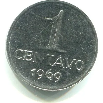 BRAZÍLIE. 1 centavo 1969.